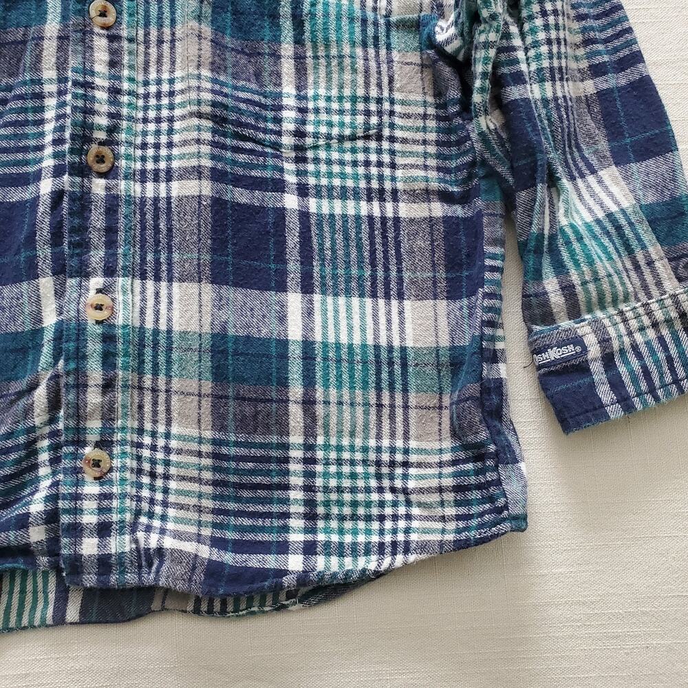 Vintage Oshkosh Oceanic Buttondown Shirt kids 6 - Picture 8 of 8